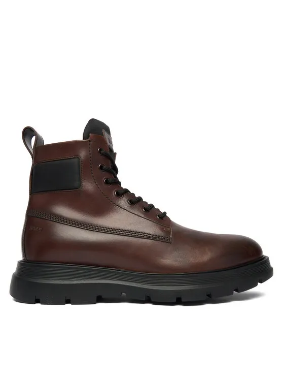 Schnürschuhe · Braun