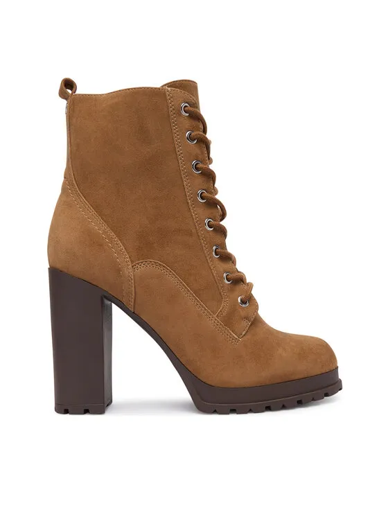 Schnürschuhe · Braun