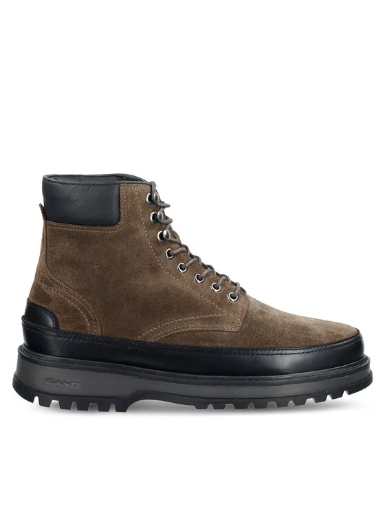 Schnürschuhe · Grau