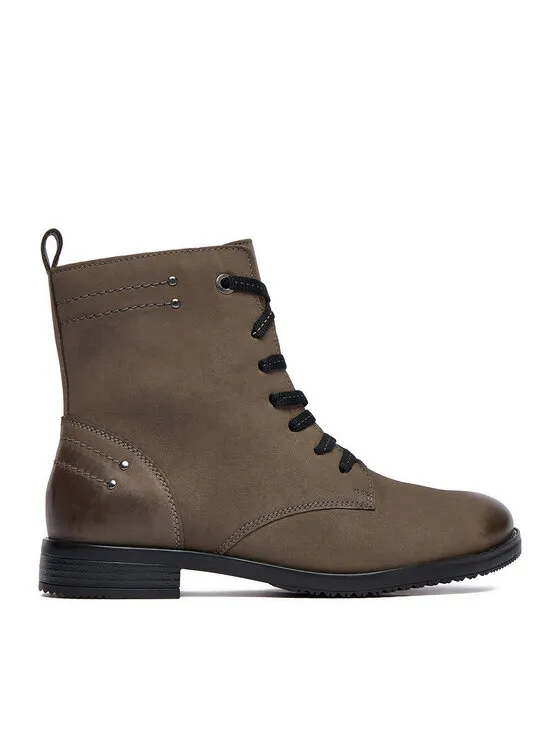 Schnürschuhe · Grau