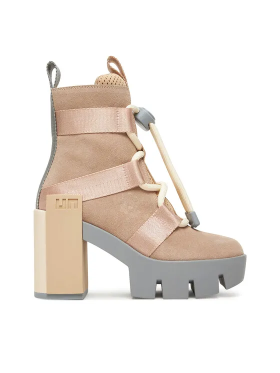 Schnürschuhe · Rosa · 10 cm