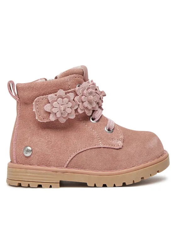 Schnürschuhe · Rosa