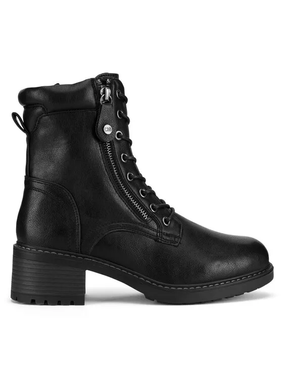 Schnürschuhe · Schwarz · 5.5 cm