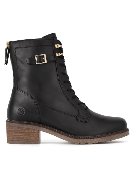 Schnürschuhe · Schwarz · 5.5 cm