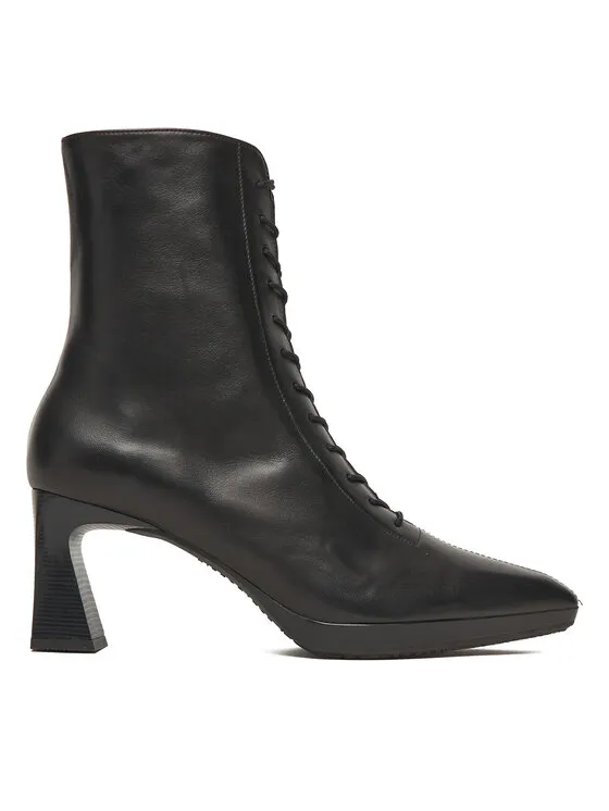 Schnürschuhe · Schwarz · 7 cm