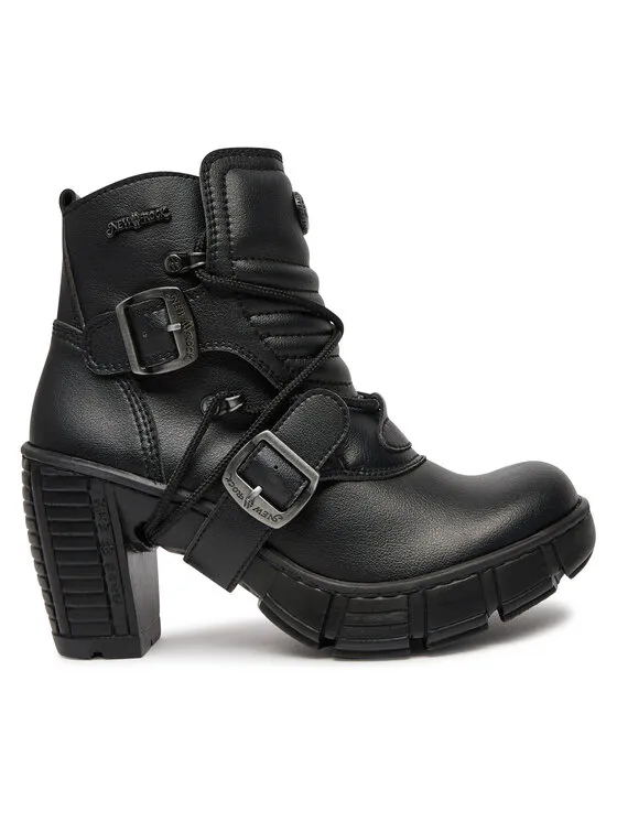 Schnürschuhe · Schwarz · 9 cm