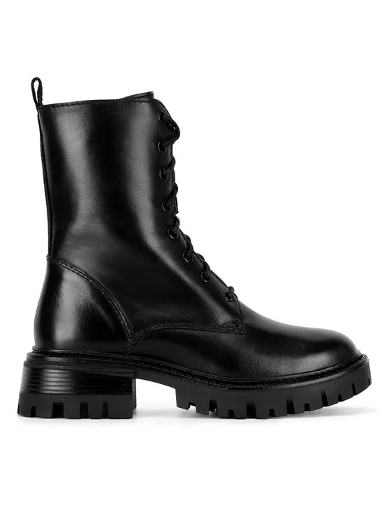 Schnürschuhe · Schwarz