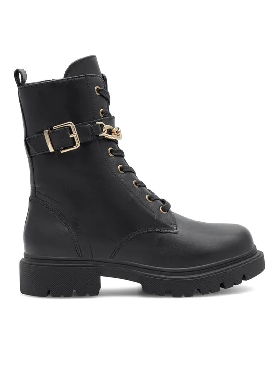 Schnürschuhe · Schwarz