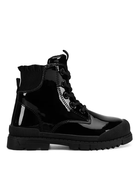 Schnürschuhe · Schwarz