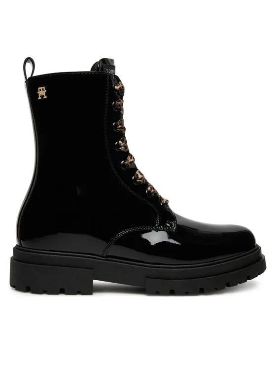 Schnürschuhe · Schwarz