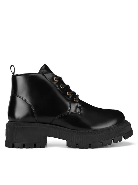 Schnürschuhe · Schwarz