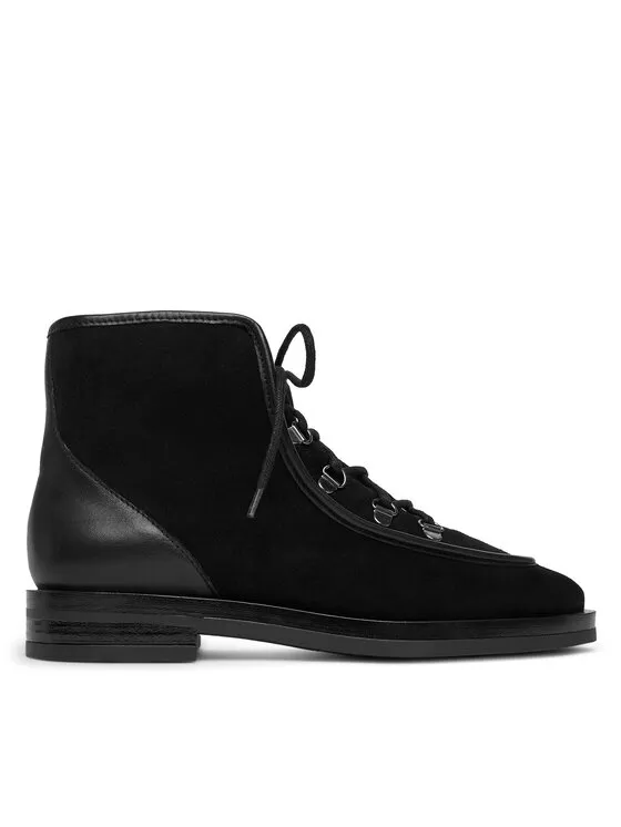 Schnürschuhe · Schwarz