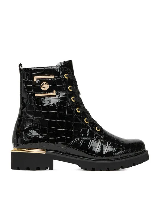 Schnürschuhe · Schwarz