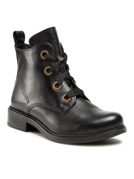 Schnürschuhe · Schwarz