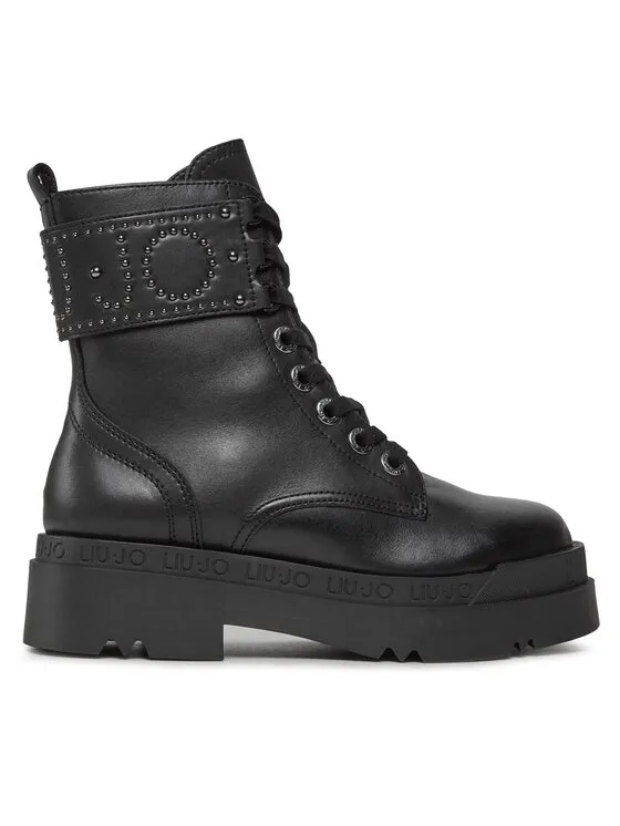 Schnürschuhe · Schwarz