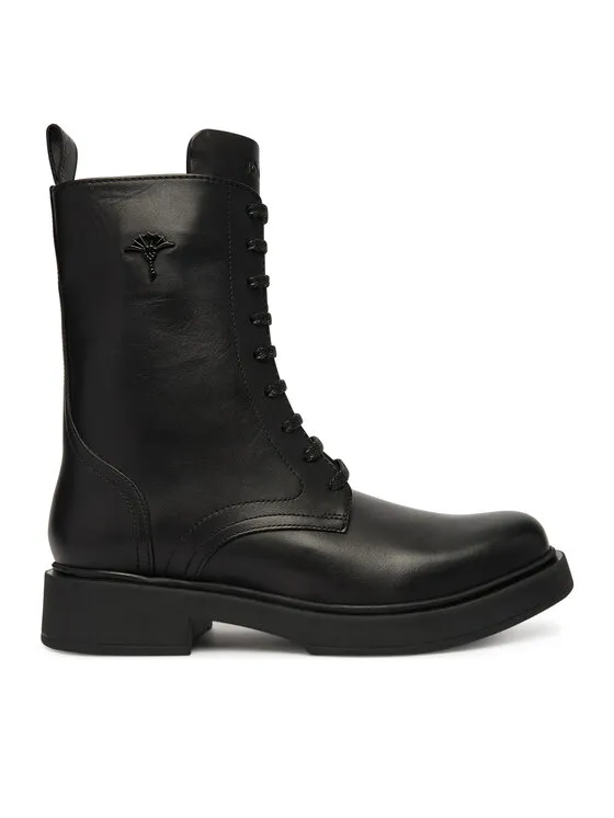 Schnürschuhe · Schwarz