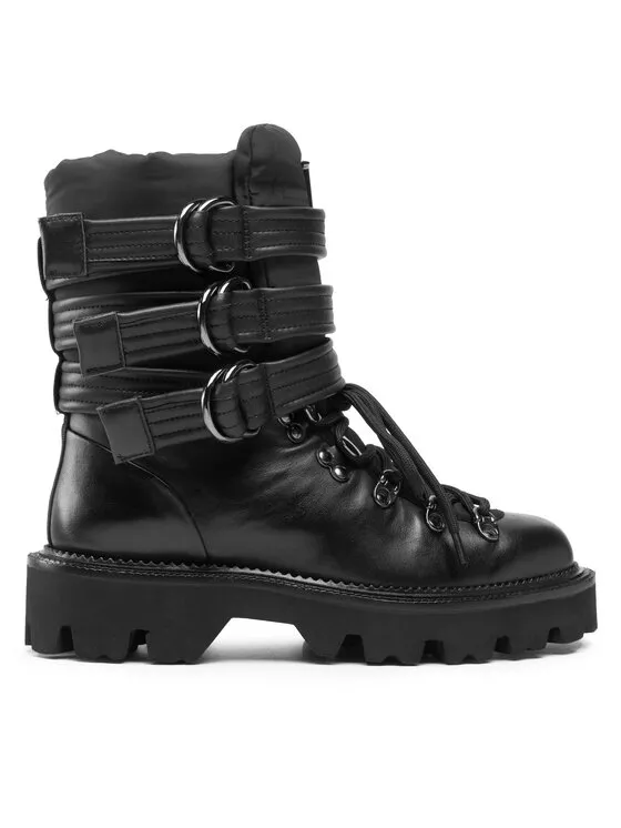 Schnürschuhe · Schwarz