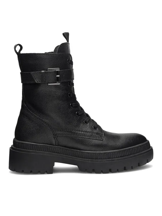 Schnürschuhe · Schwarz