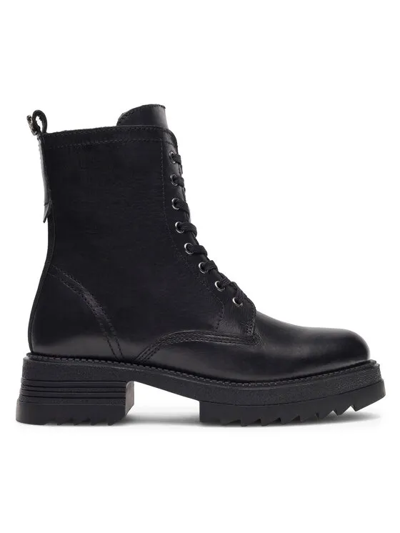 Schnürschuhe · Schwarz