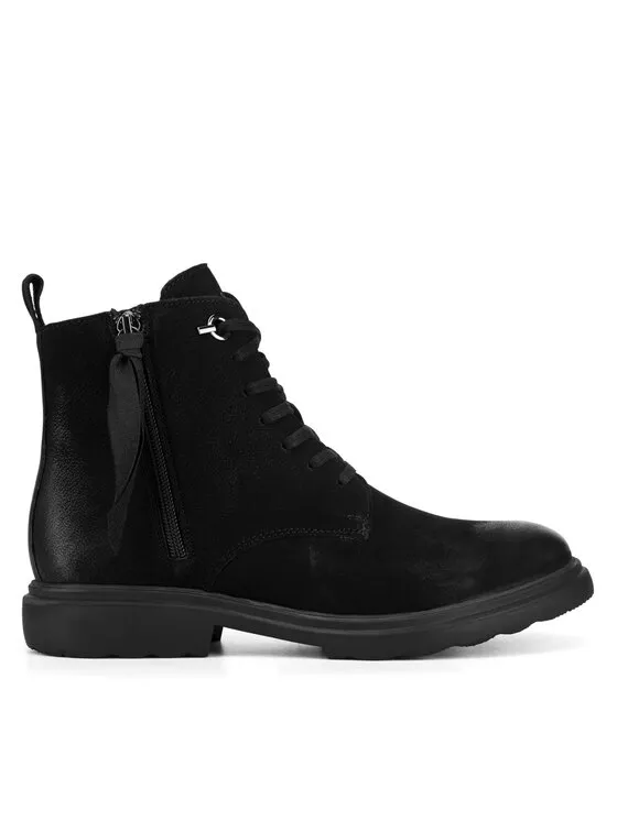 Schnürschuhe · Schwarz