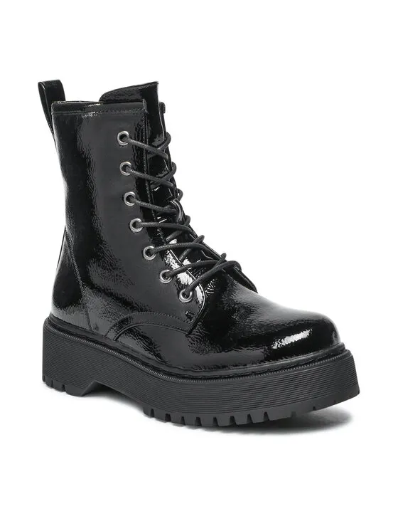 Schnürschuhe · Schwarz