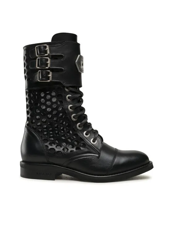 Schnürschuhe · Schwarz