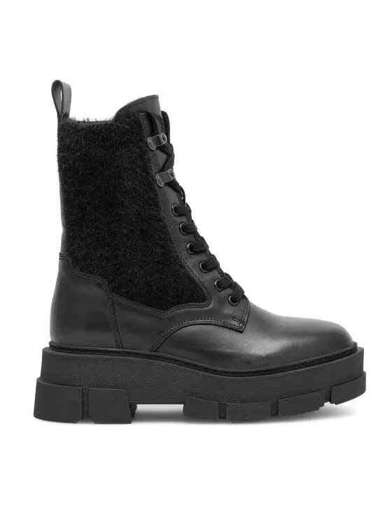 Schnürschuhe · Schwarz