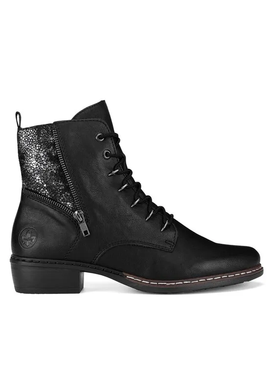 Schnürschuhe · Schwarz