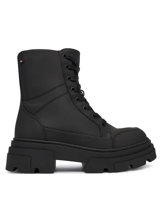 Schnürschuhe · Schwarz