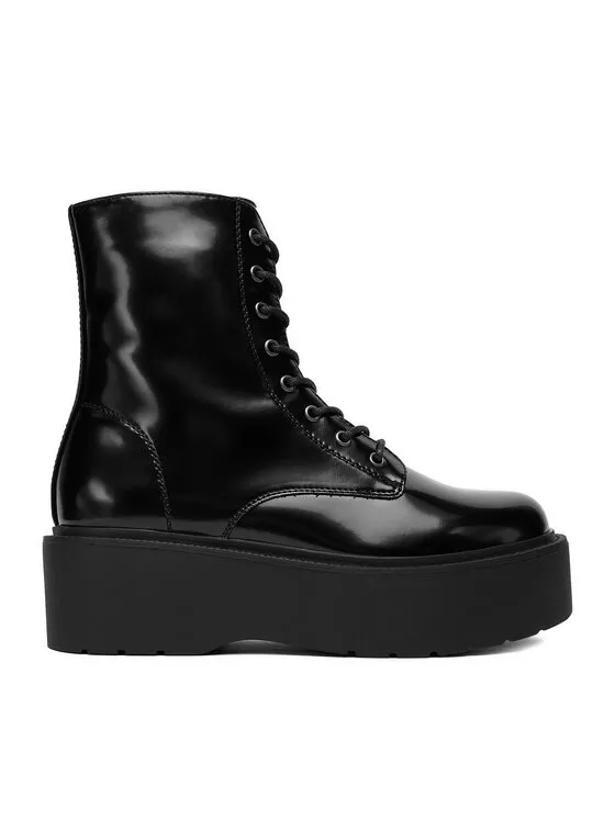 Schnürschuhe · Schwarz