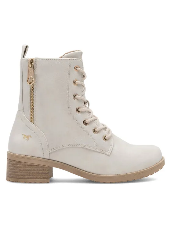 Schnürschuhe · Weiß