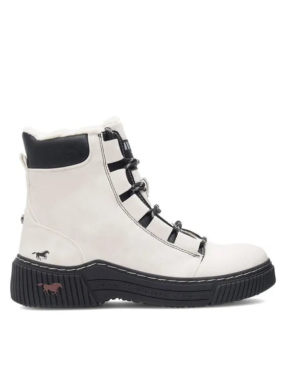 Schnürschuhe · Weiß