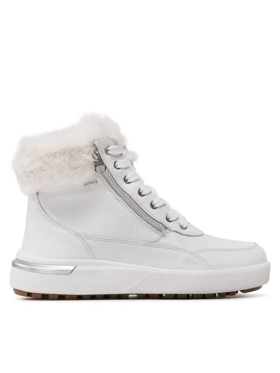 Schnürschuhe · Weiß