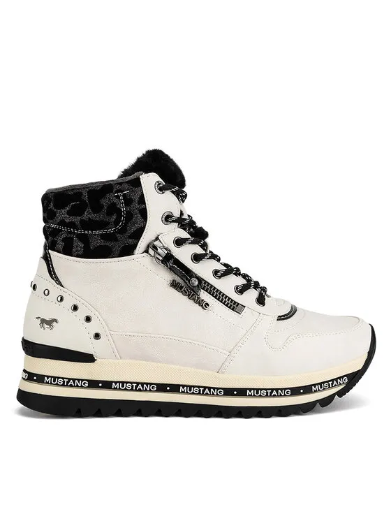 Schnürschuhe · Weiß