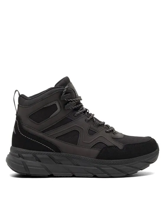 Schnürstiefeletten · Schwarz