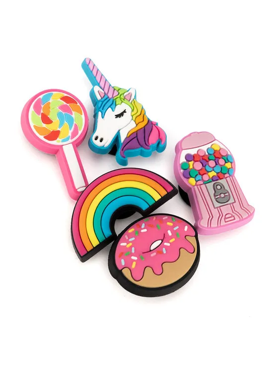 Schuhverzierung · Rosa