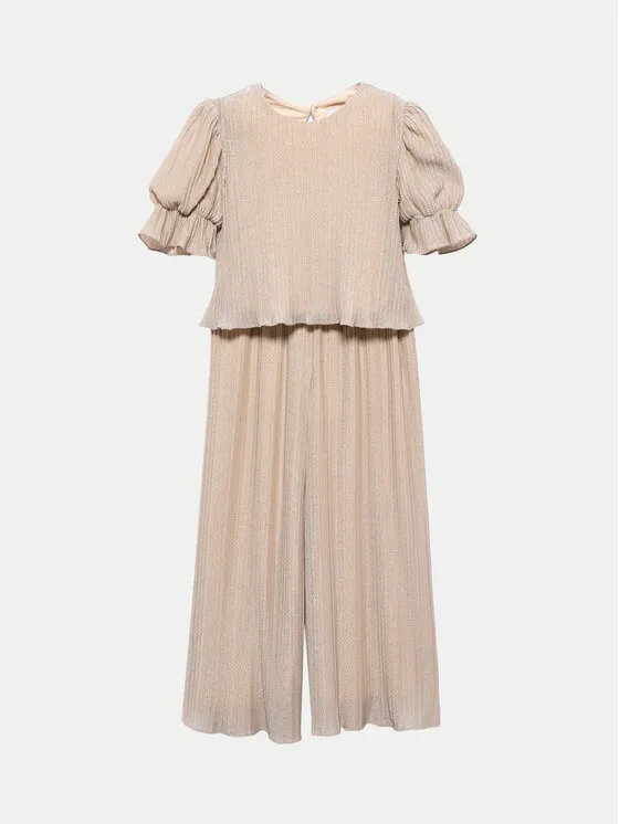 Set Bluse und Hose · Beige