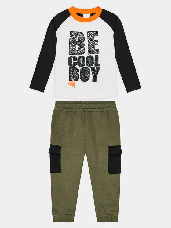 Set Bluse und Hose · Weiß