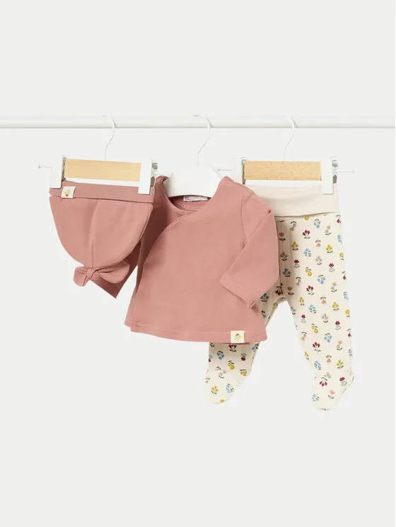 Set Bluse und Strampelhose · Rosa