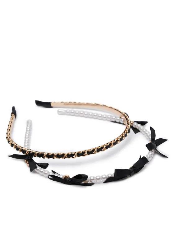 Set Haarbänder · Schwarz