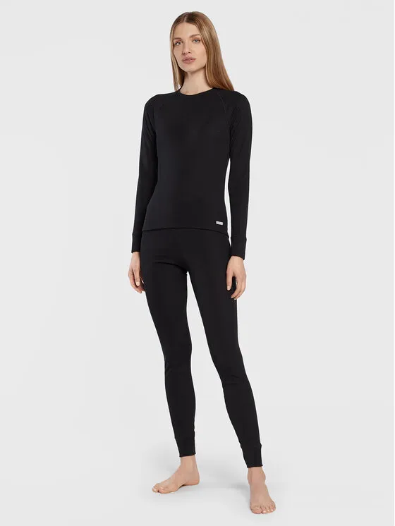 Set thermoaktive Unterwäsche · Schwarz