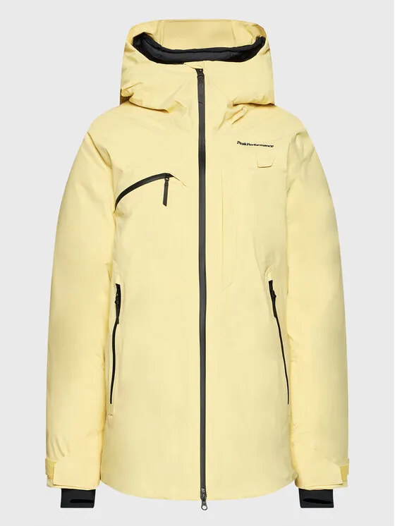 Skijacke · Gelb