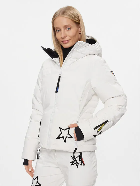 Skijacke · Weiß