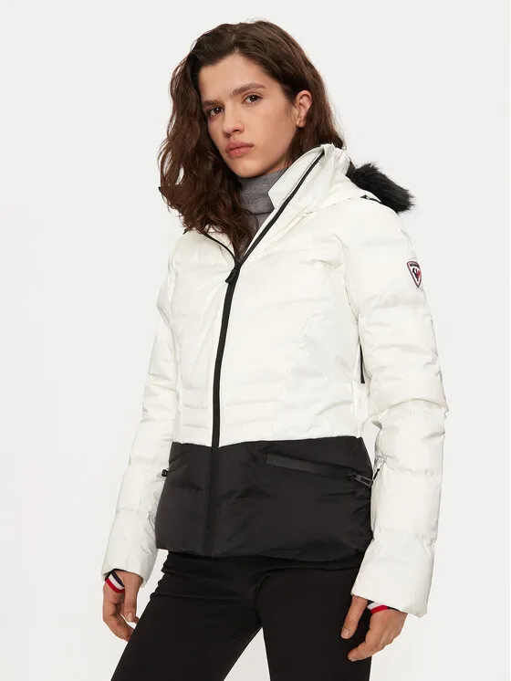 Skijacke · Weiß