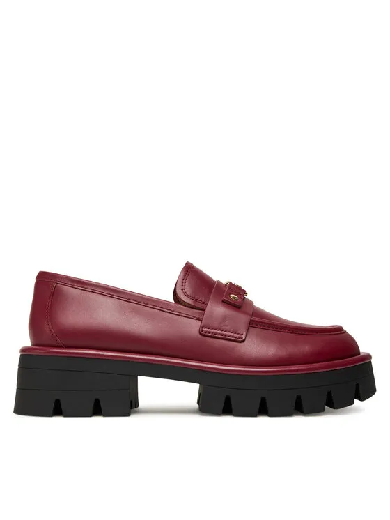 Slipper · Dunkelrot