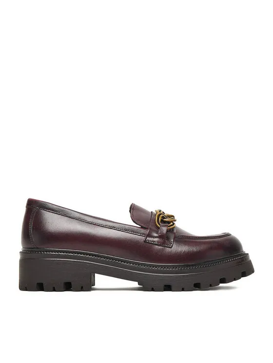 Slipper · Dunkelrot