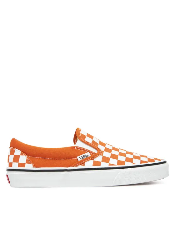 Sneakers aus Stoff · Orange