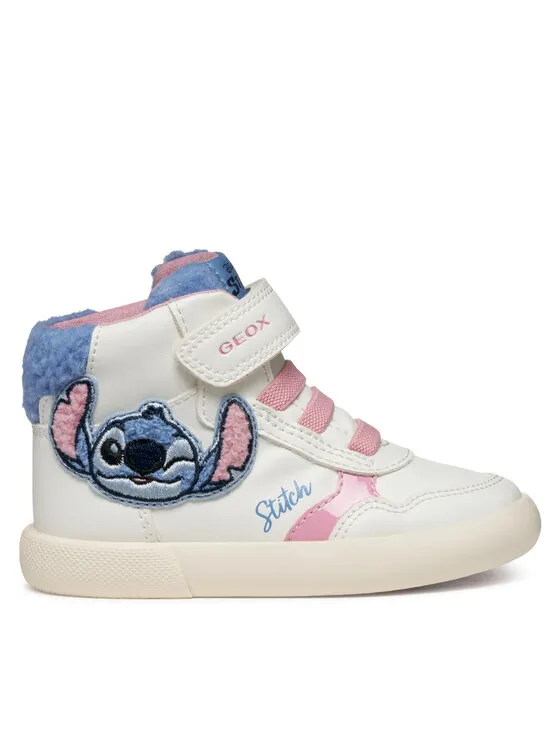 Sneakers · Stich · Weiß