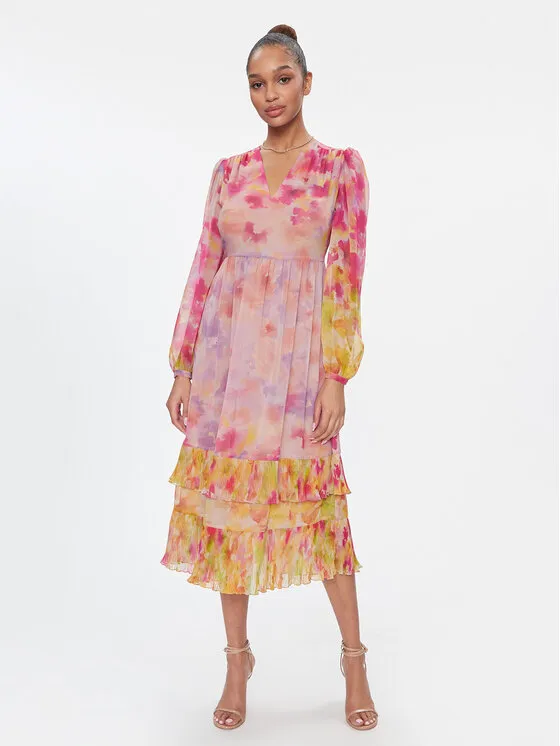 Sommerkleid · Rosa · Midi