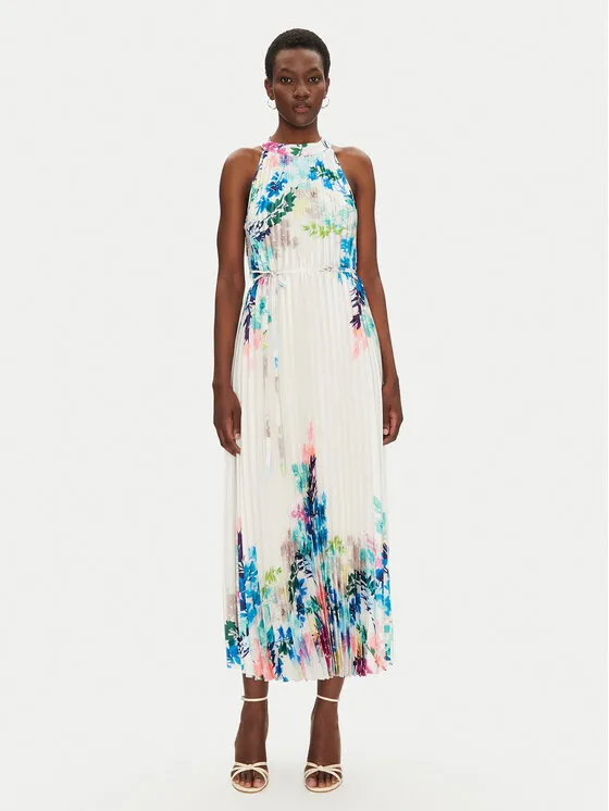 Sommerkleid · Weiß · Maxi